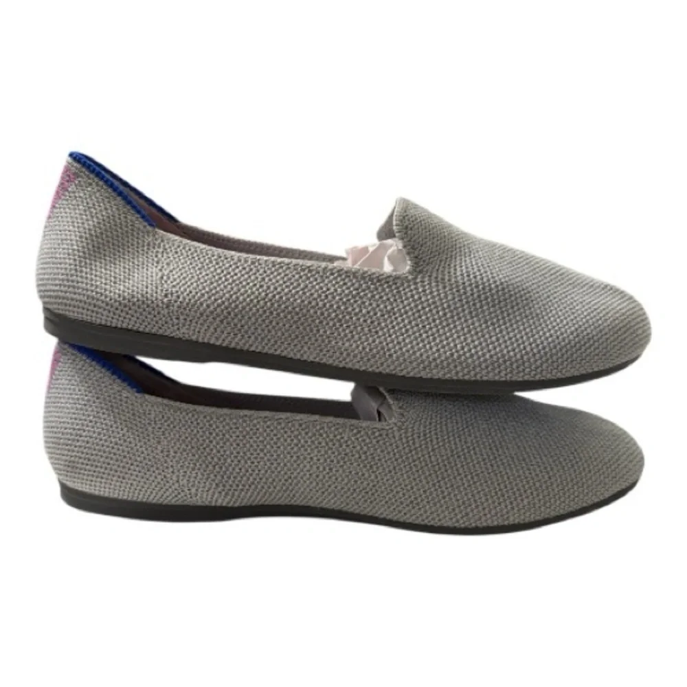 ROTHY’S Gray Knit Flats · Size 3